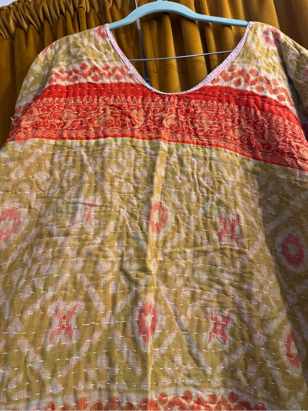 Little Hippie Chick Kantha top - Picture 9 of 10